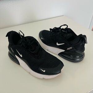 Kids. Nike AO2372-001 Black Sneakers